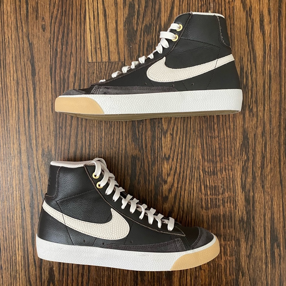 Nike Blazer Mid 77 Orewood Brown Gum Sole Women’s 8 = Men’s 6.5